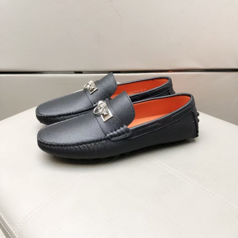 H**mes leather shoes